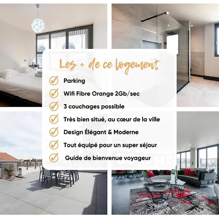 Le Nid De Thiebault - Cœur De - Parking Appartement Nancy