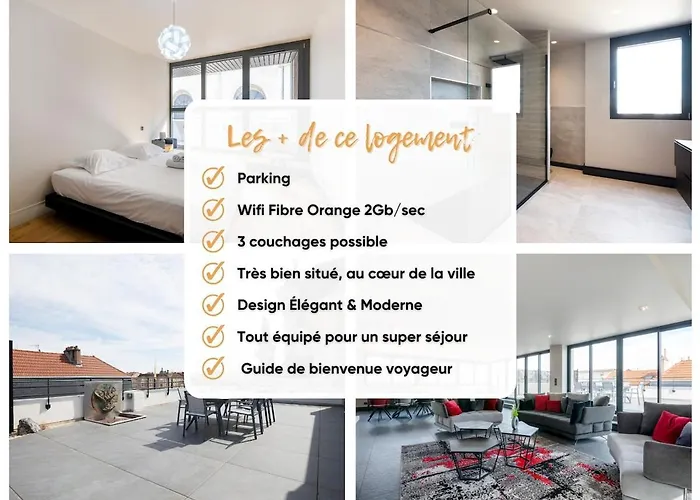 Le Nid De Thiebault - Coeur De - Parking Apartment Nancy